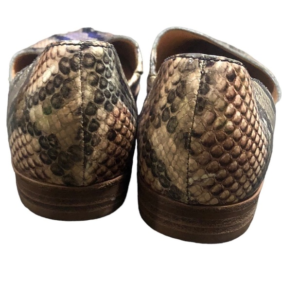 Madewell The Marisa D'Orsay Flat in Snake Embossed Leather - Picture 4 of 6